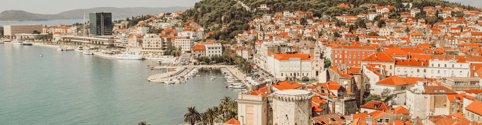 Sunset over Split, HR