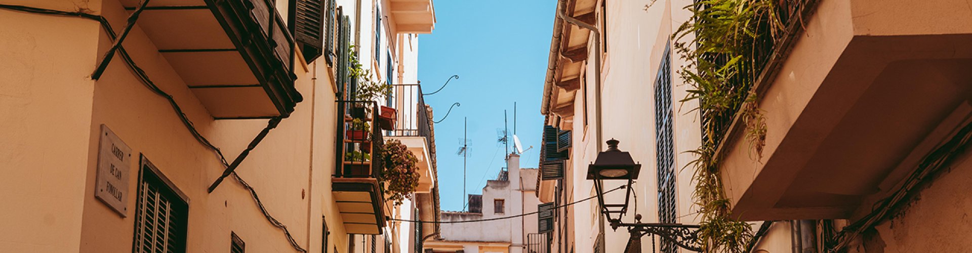 Sunset over Palma de Mallorca bay