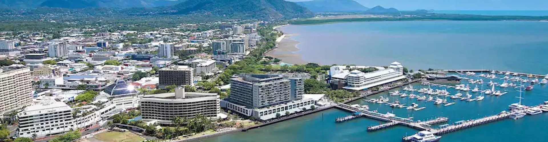 Sunset over Cairns, QL, AU