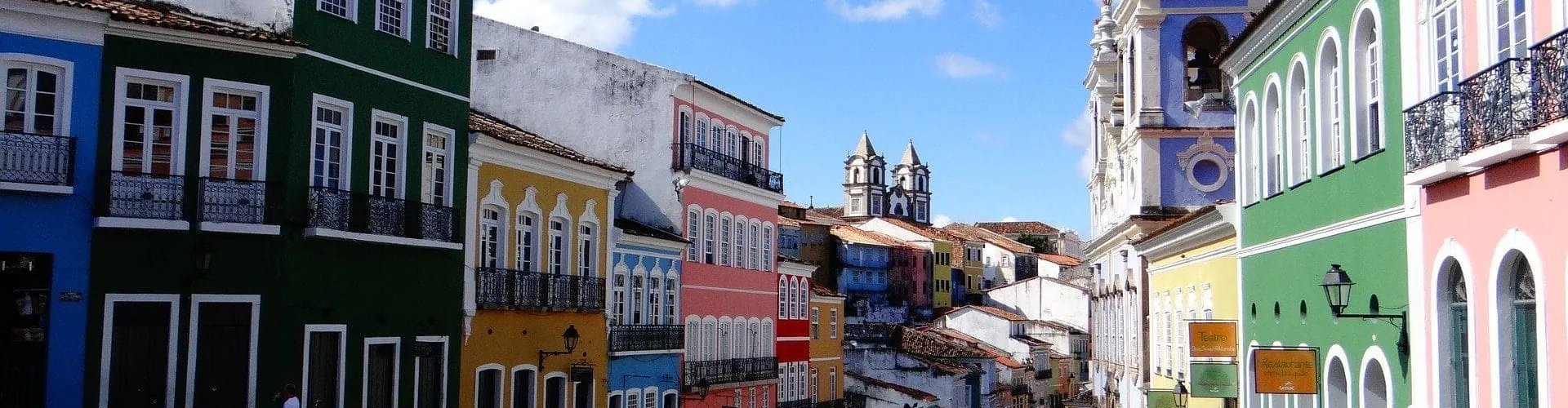 Salvador Cityscape at Sunset