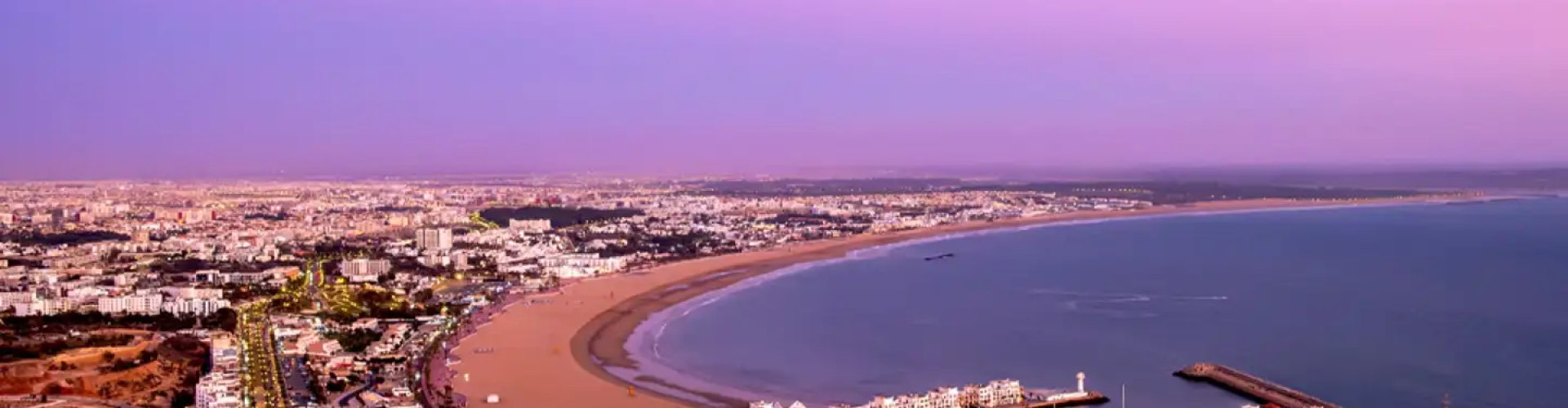 Sunset in Agadir