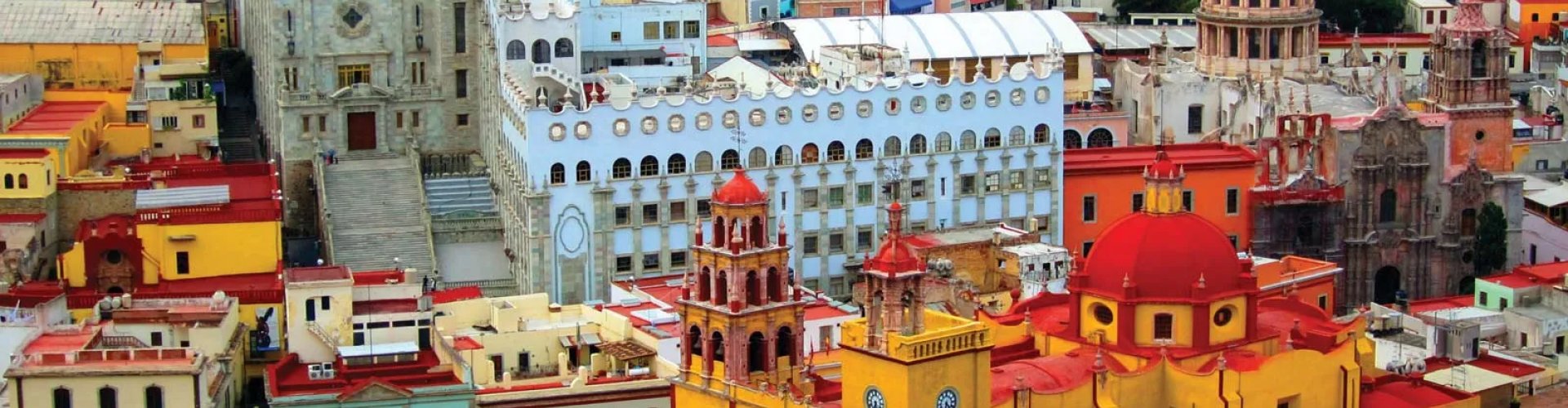 Sunset over León skyline