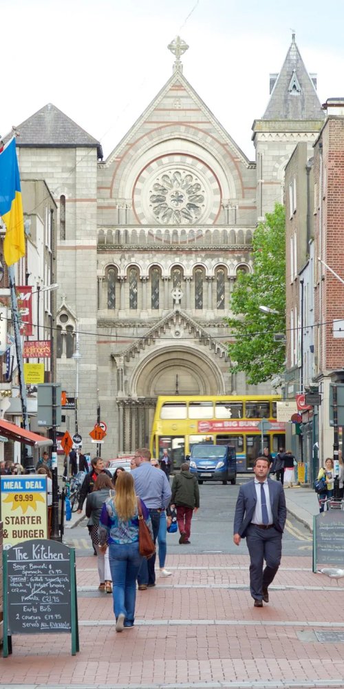 Dublin bike-share and tram transport