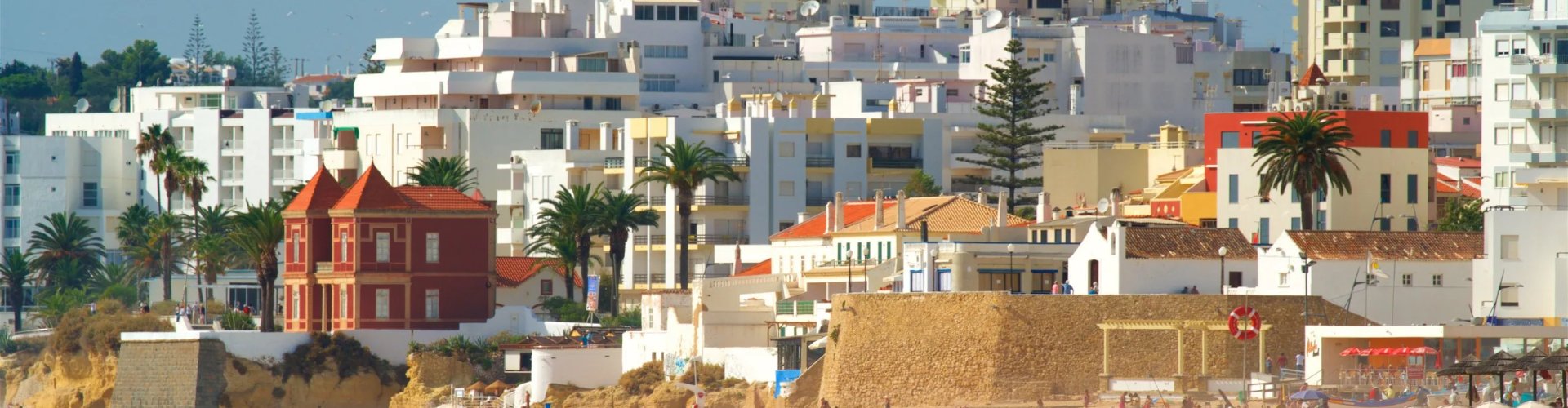 Sunset over Armacao De Pera, PT