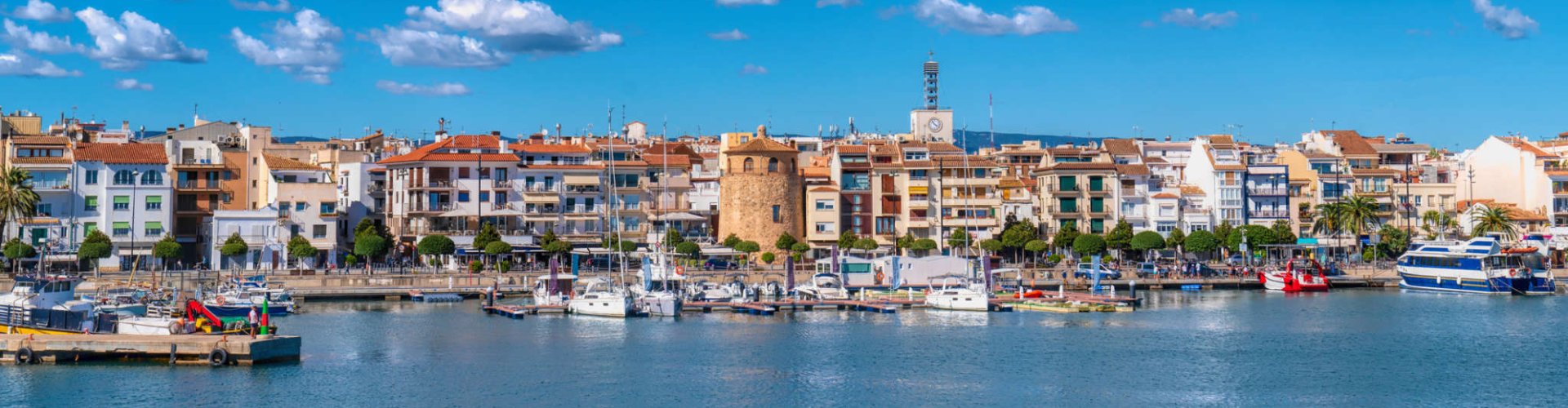 Scenic view of Cambrils, ES coast