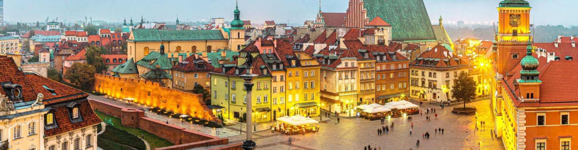 Scenic Warsaw view