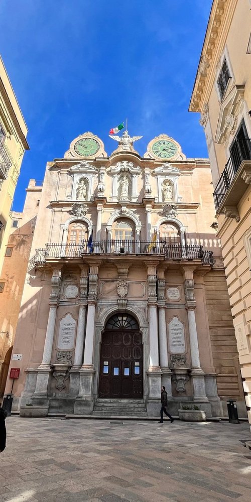 Trapani Street Scene Portrait