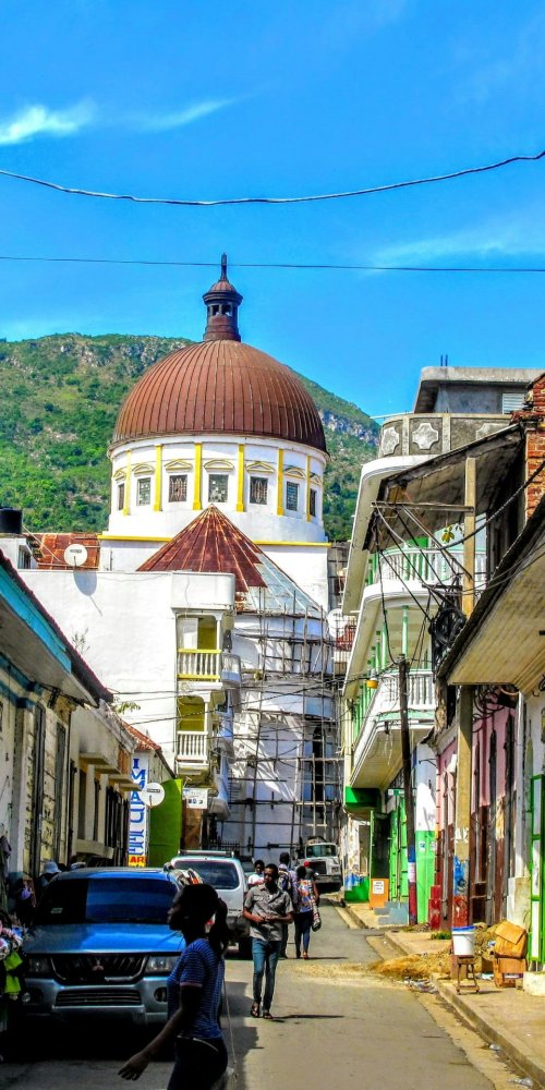 Street scene Cap Haitien, HT