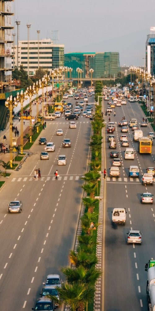 Metro station in Addis Ababa