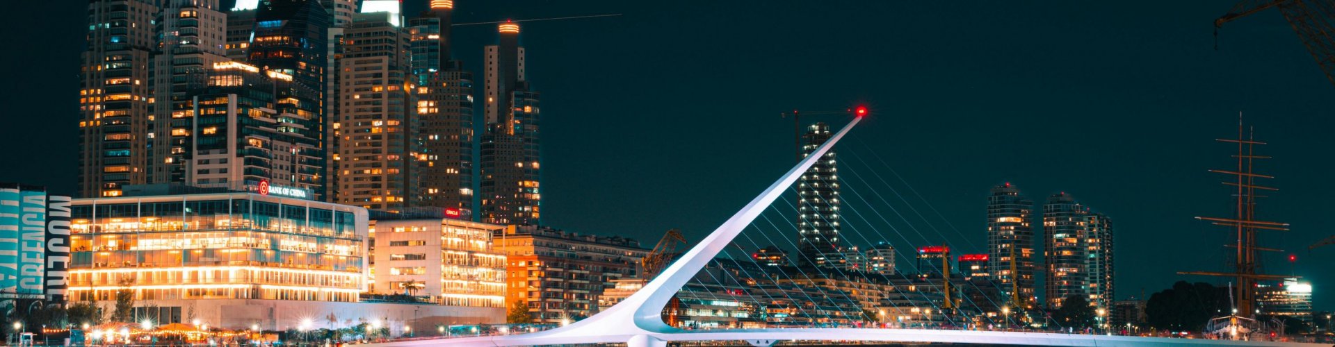 Buenos Aires Evening Skyline