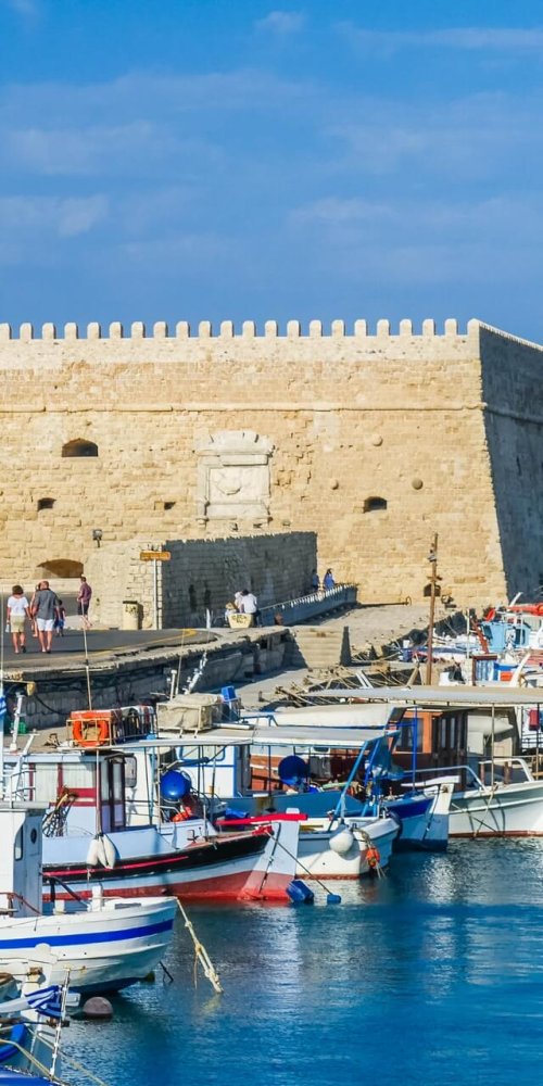 Street scene in Heraklion, GR