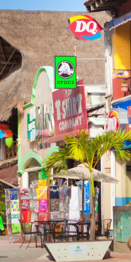 Bicycles in Playa del Carmen
