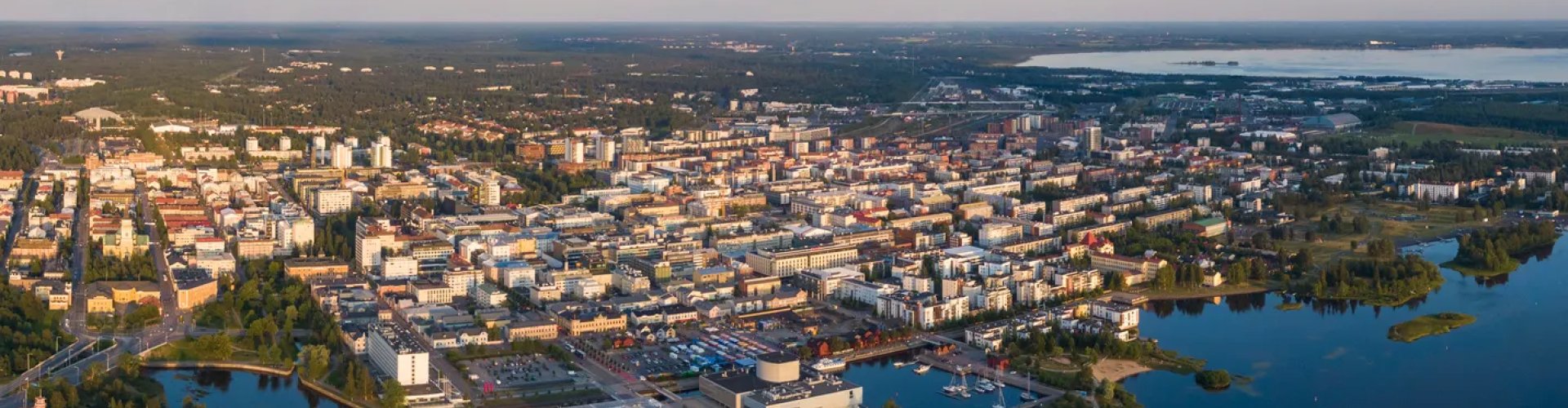 Oulu cityscape
