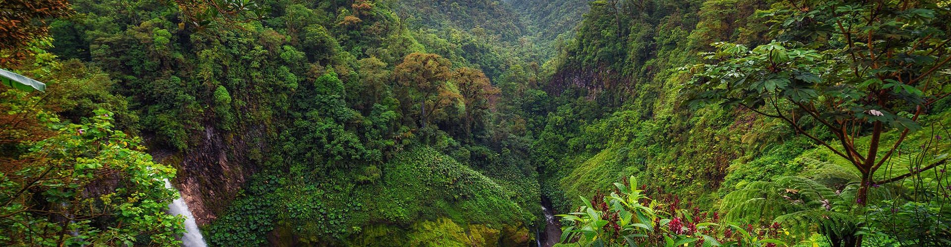 Scenic view of Alajuela, CR at sunset
