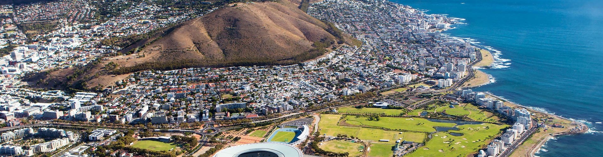 Sunset over Cape Town Bay