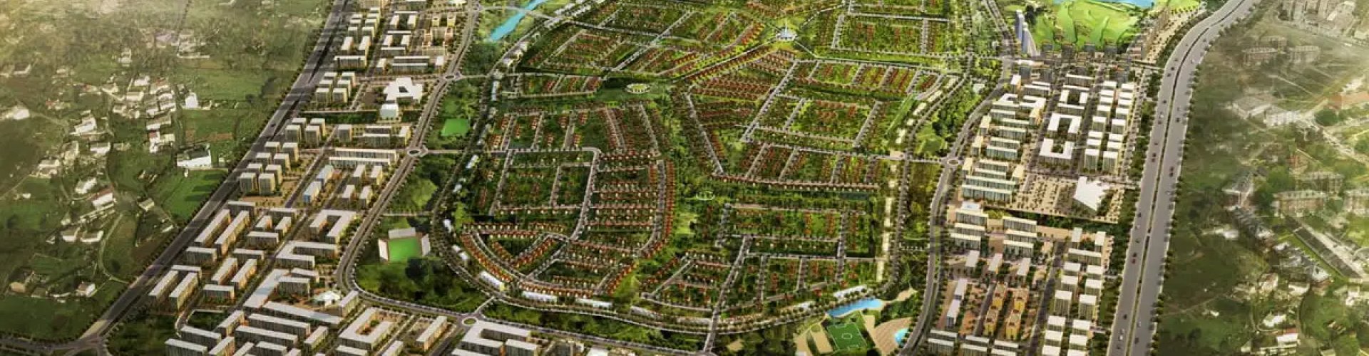 Sunset over Cairo skyline