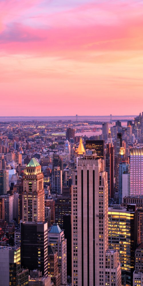 Metro map and bike share in New York