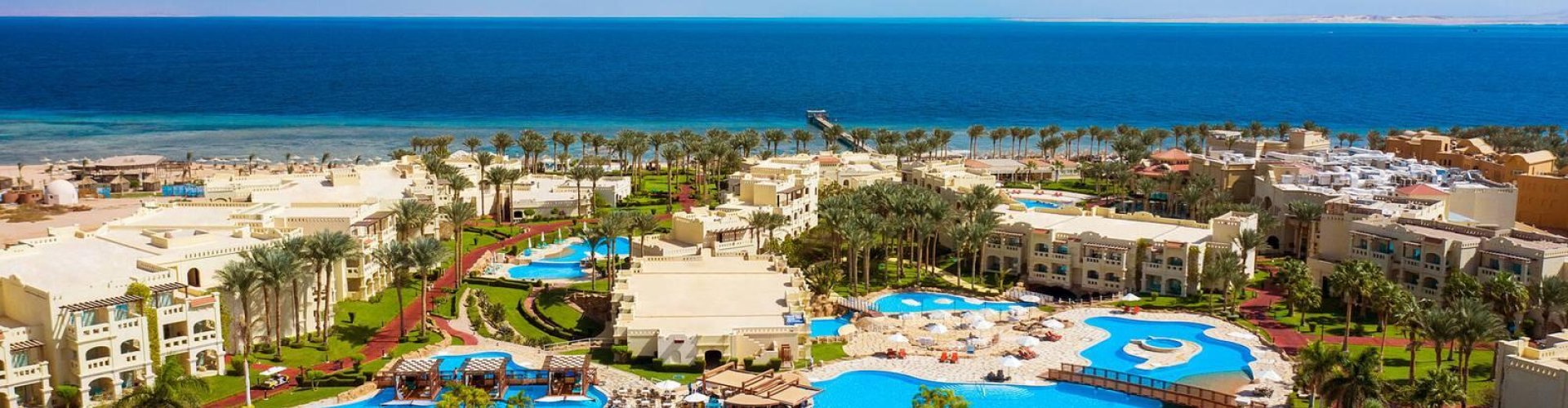 Sunset over Red Sea in Sharm El Sheikh