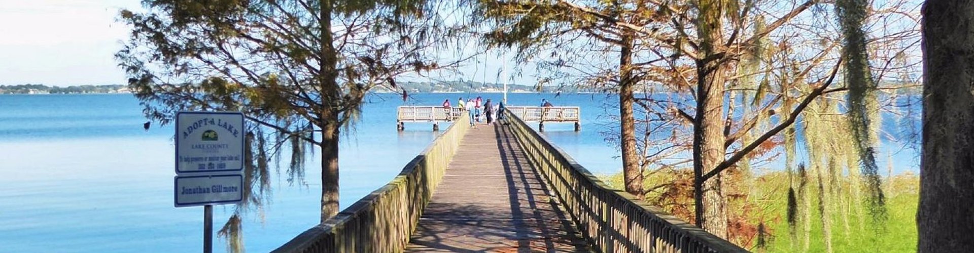 Scenic landscape of Clermont, FL, US