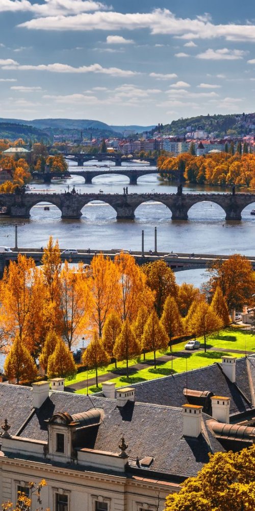 Prague transport map