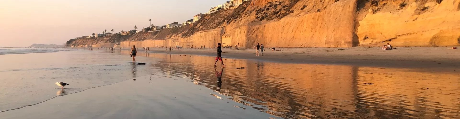 Sunset over Solana Beach