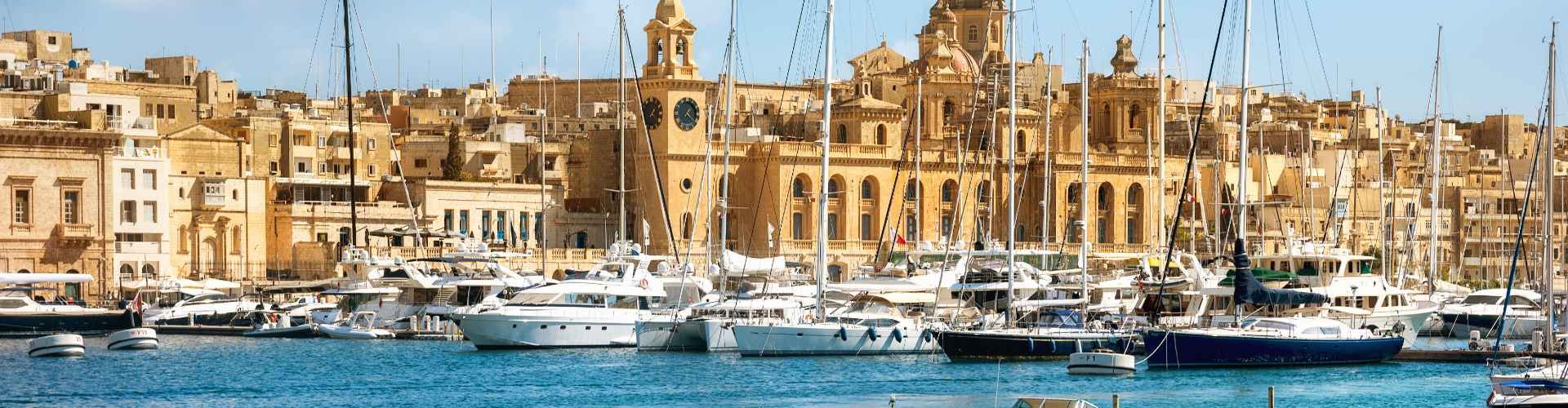 Scenic landscape of Malta, MT