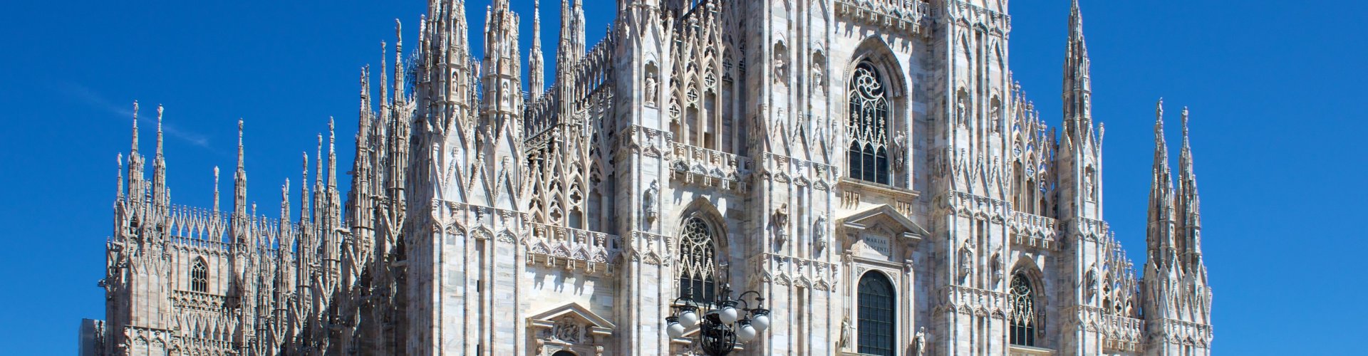 A stunning landscape view of Milan, IT