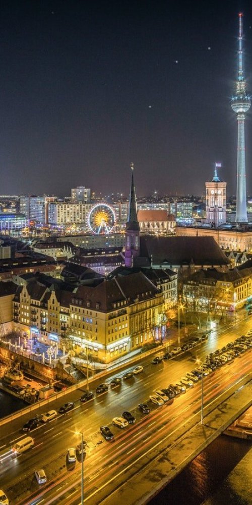 Berlin transport map